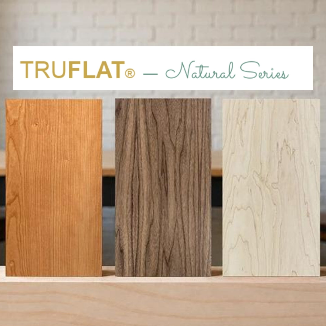 TruFlat® Walnut - Natural Series 10 Pack | Pre-finished Laser Cutting Wood | Wood for Laser Cutting Canada
