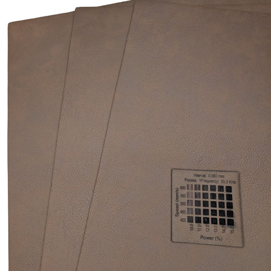 Dark Brown Faux leatherette local laser supply canada