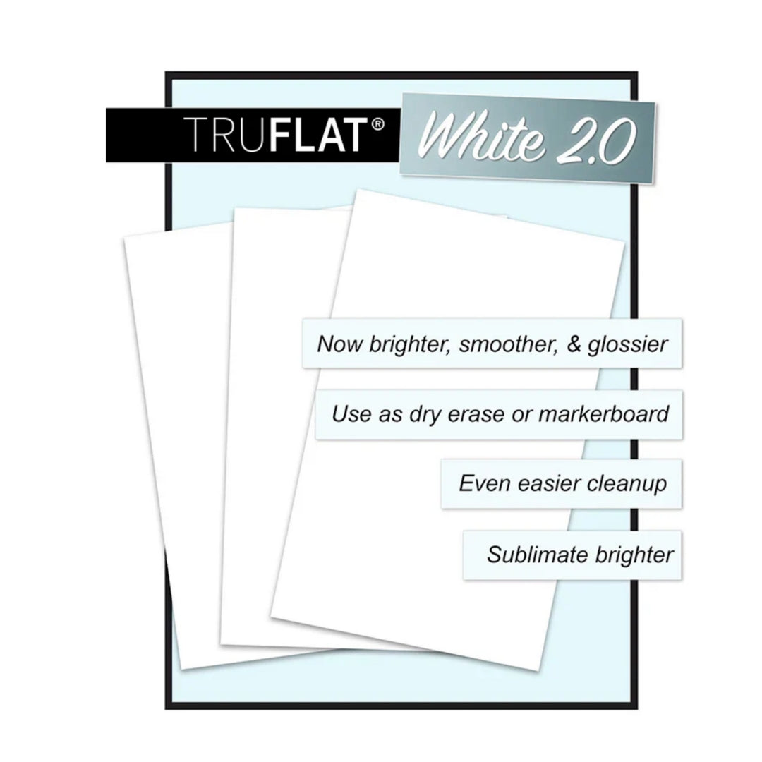 TruFlat® White 2.0 Glossy Plywood | For Laser Cutting | Local Laser Supply Canada