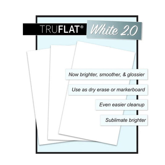 TruFlat® White 2.0 Glossy Plywood | For Laser Cutting | Local Laser Supply Canada