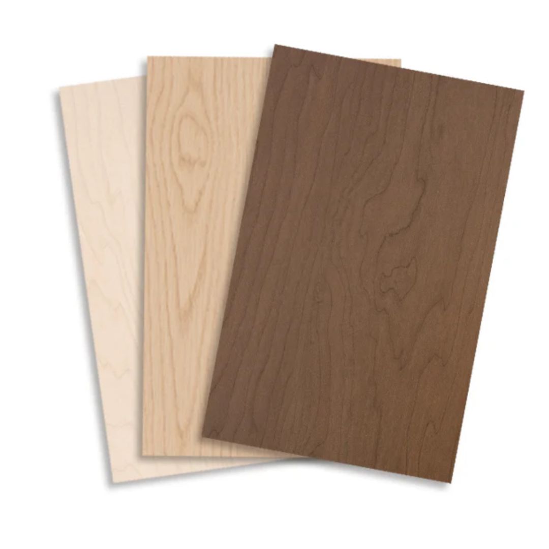 TruFlat® Wood 3 Pack | Engineered Wood for Laser Cutting | Local Laser Supply Canada