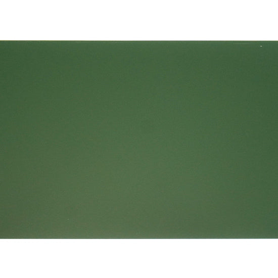back of emerald green prism sheet-matte dark green