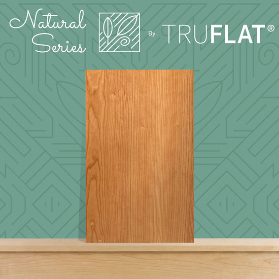 TruFlat Naturals Cherry 12x19 | Real Wood Veneer | Pre-finished MDF
