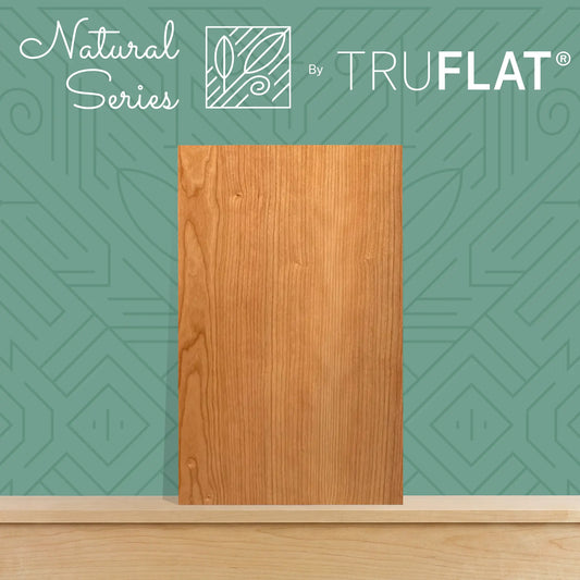 TruFlat® Cherry-Natural Series 10 Pack | Pre-finished Laser Craft Wood | Cherry Laser Wood