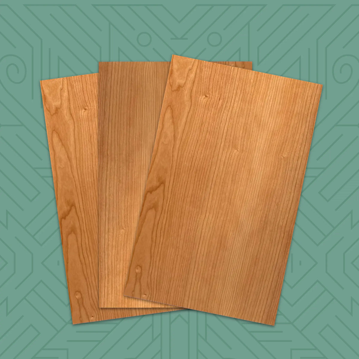 TruFlat® Cherry-Natural Series 5 Pack | Pre-finished Laser MDF