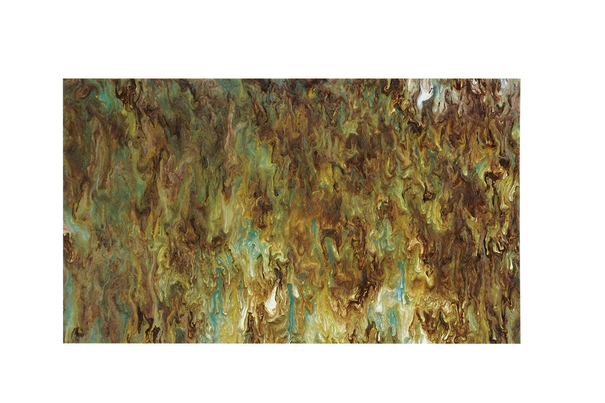Forest Lichen Acrylic Sheet | 3mm Patterned Cast Acrylic Sheet | Laser Supply Canada