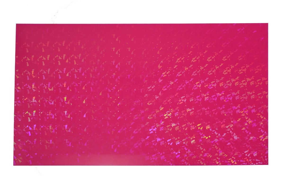 Electric Pink Fuchsia Prism Acrylic Sheets | Laser Cast Acrylic | Laser Supply Canada