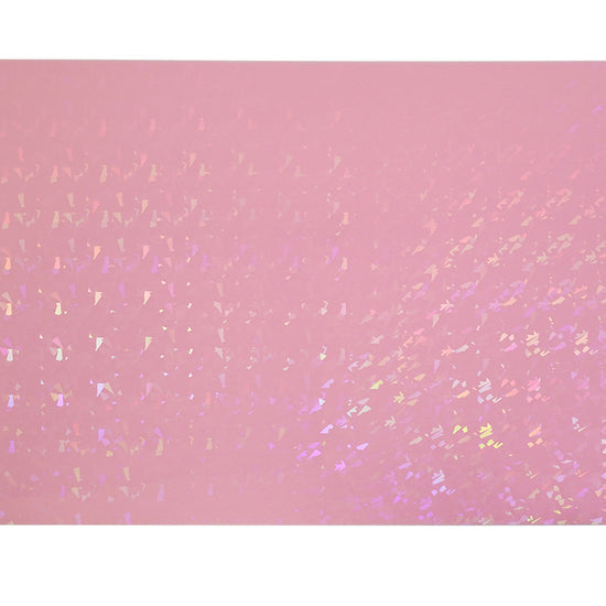 prism pattern on front of rose blush acrylic sheet for laser cutting sold by local laser supply canada
