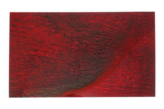 lava pattern on black red patterned acrylic sheet sold by local laser supply canada
