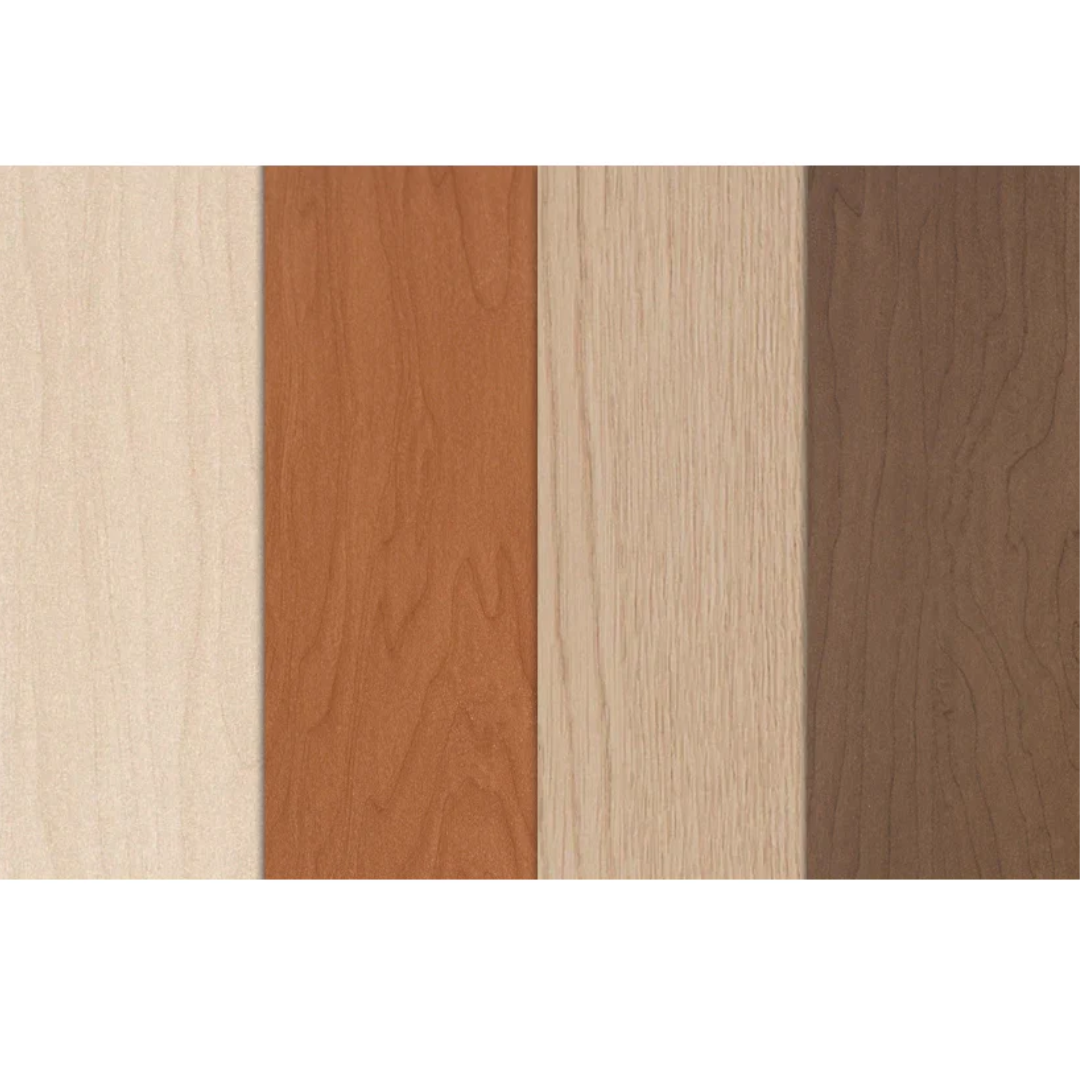 oak cherry maple  walnut