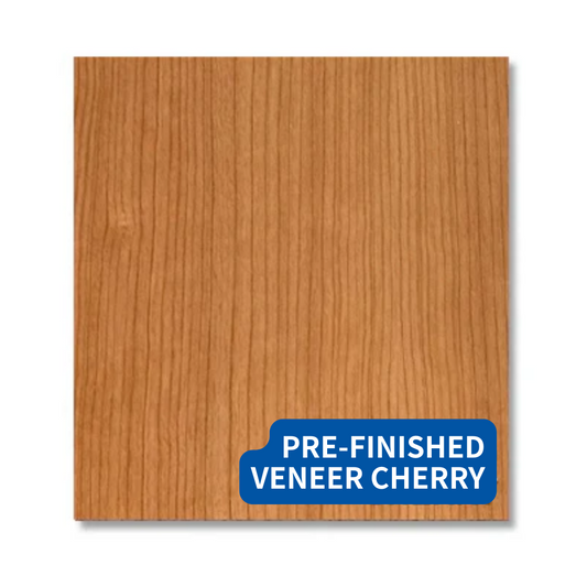 pre-finished veneer cherry laser wood