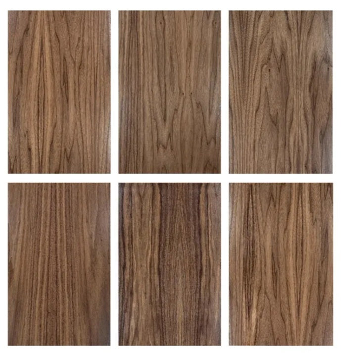 TruFlat® Walnut-Natural Series 5 Pack | Pre-finished Laser MDF