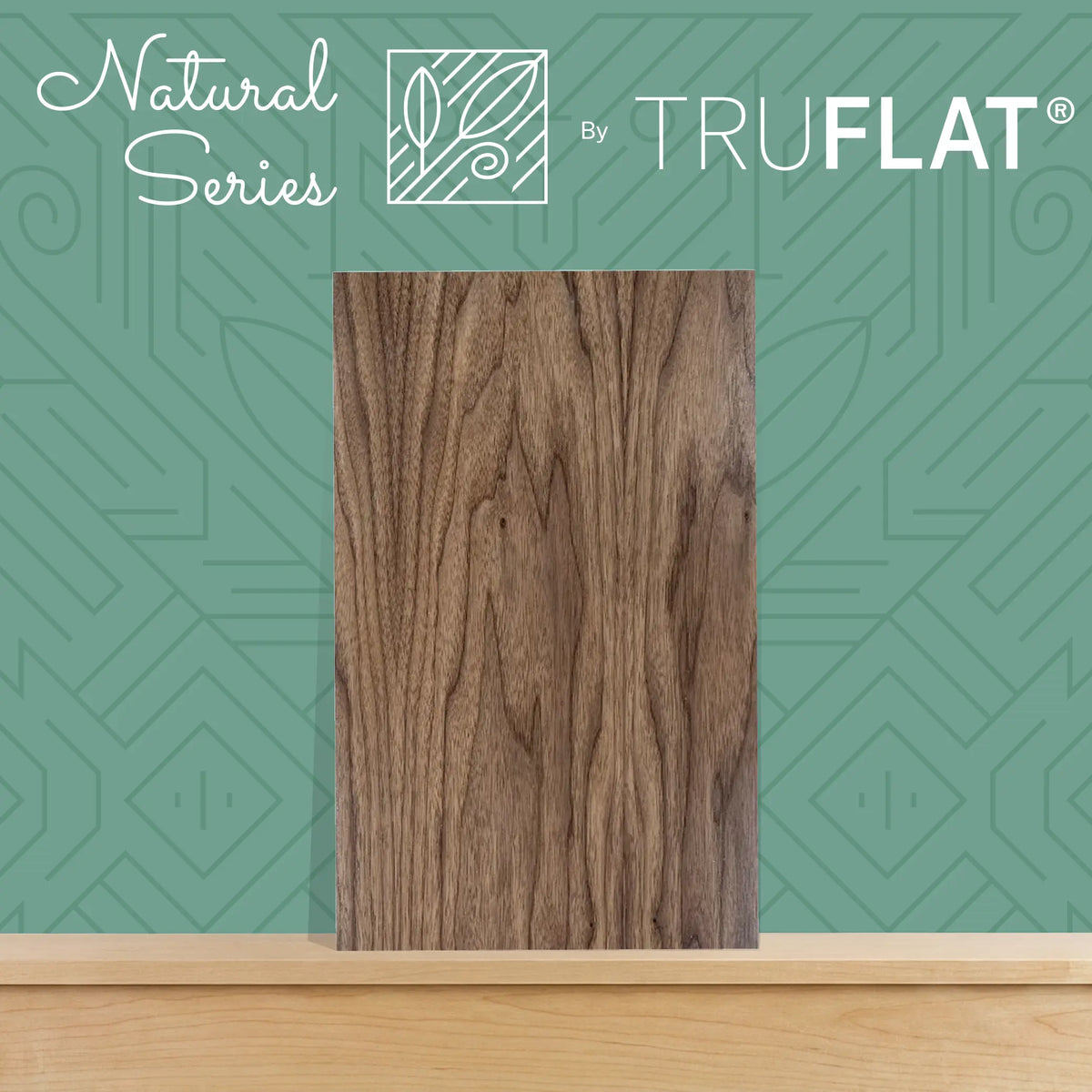 TruFlat® Walnut - Natural Series 10 Pack | Pre-finished Laser Cutting Wood | Wood for Laser Cutting Canada